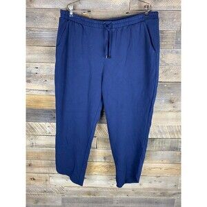 Time And Tru Women's Size XL Dark Blue Drawstring Waistband Joggers